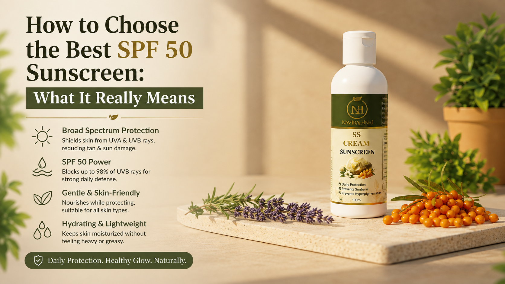 How to Choose the Best SPF 50 Sunscreen: What It Really Means?